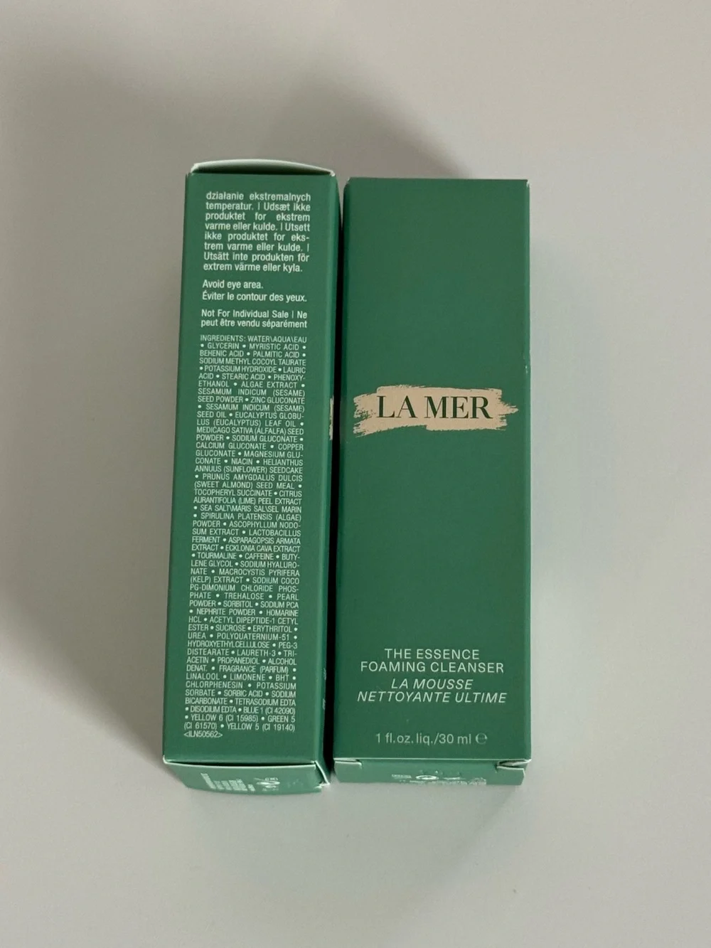 La Mer The Essence Foaming Cleanser x2 - 1oz/30ml NEW in Box